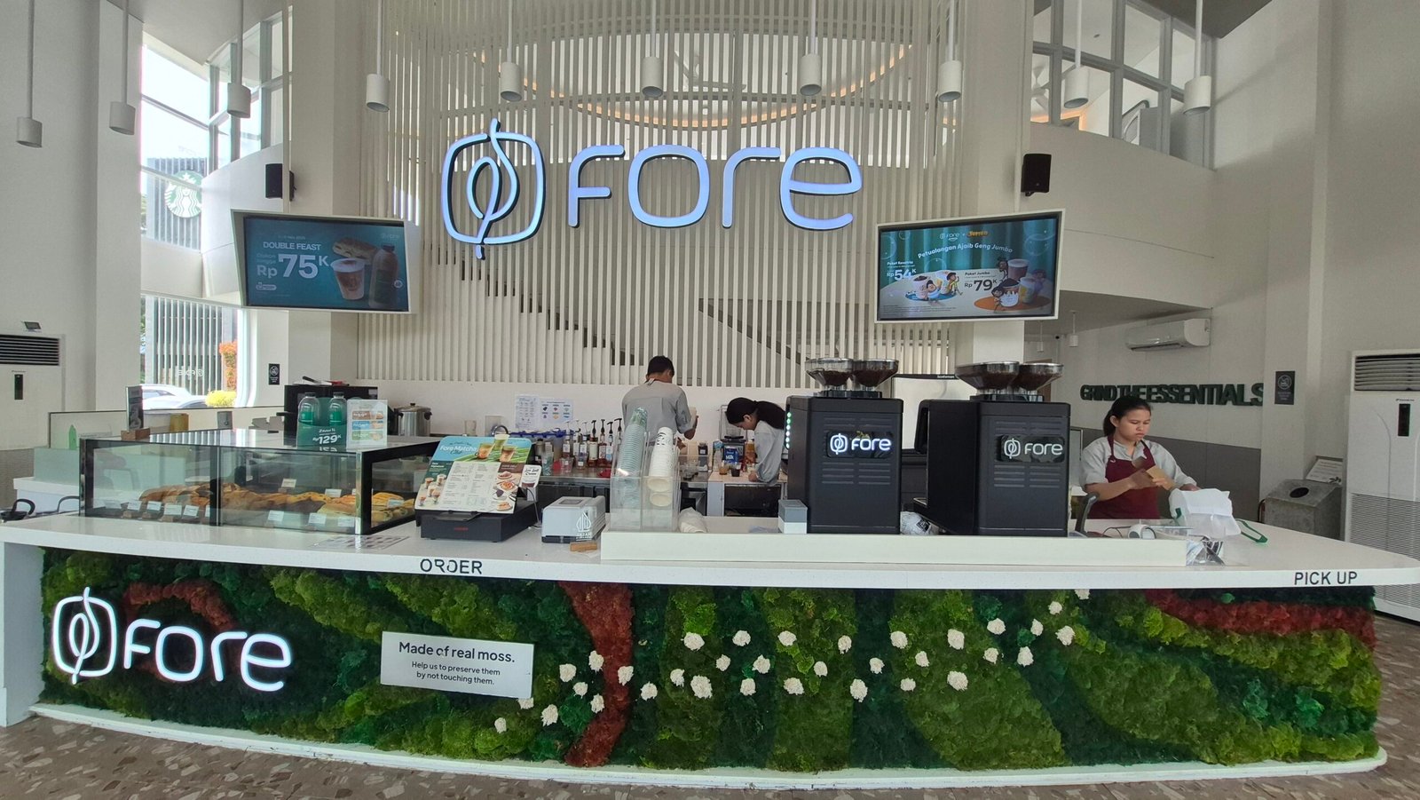 포어 커피 (Fore Coffee) : 세련된 공간에서 즐기는 진짜 커피의 맛